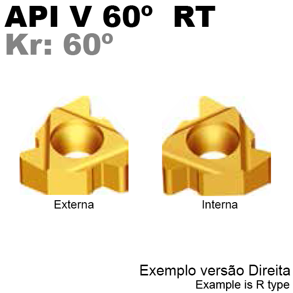 API 60º | Catálogo Técnico | Rewiid | Widia Centro